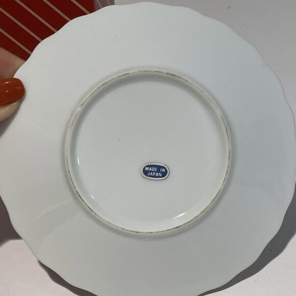 Vintage 2 Christmas Holly Berry Candle Holders Ceramic All the Trimmings 1985 - Picture 5 of 6